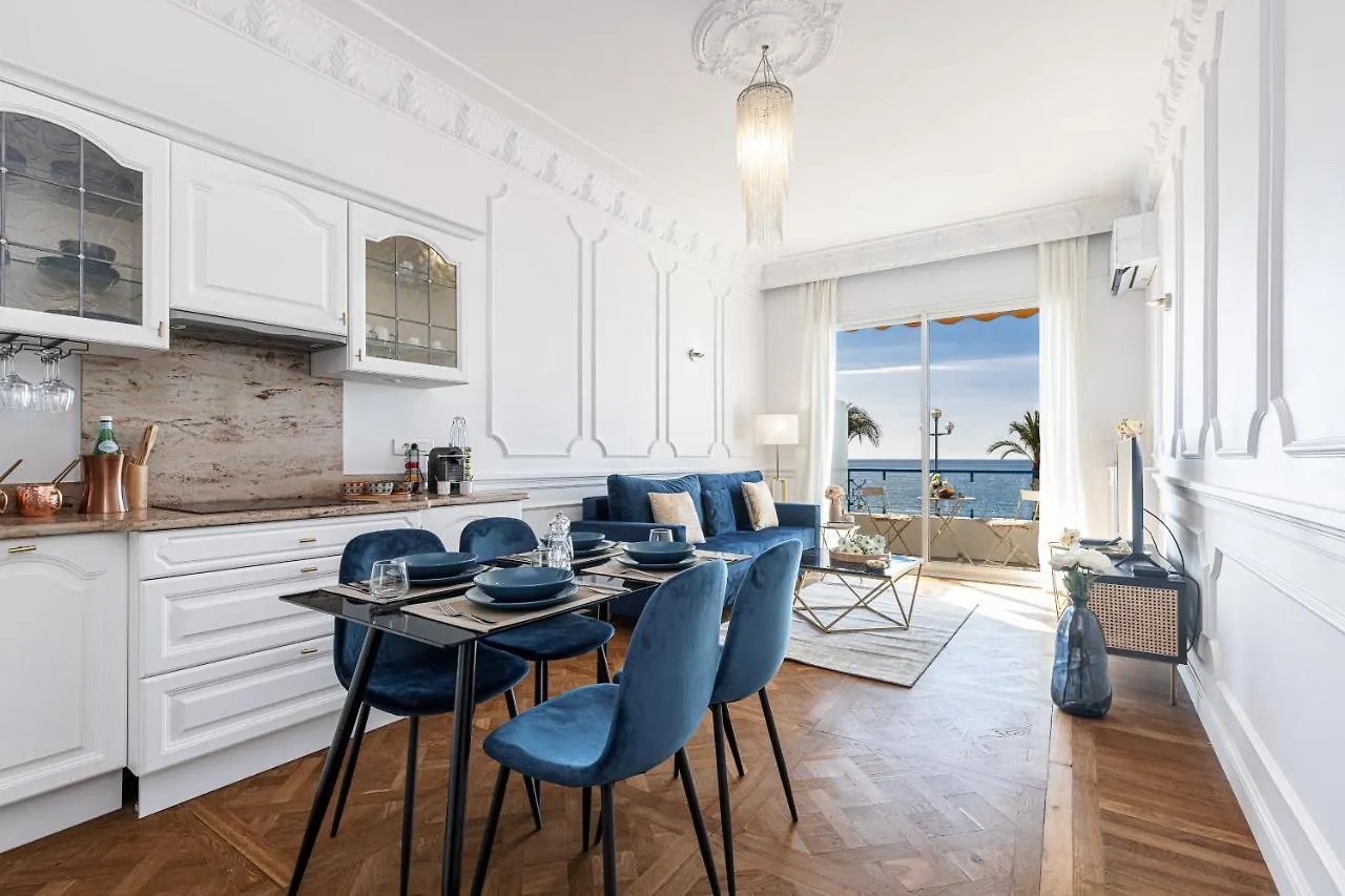 Апартаменты Promenade Sea View - Terrasse Vue Mer Ницца